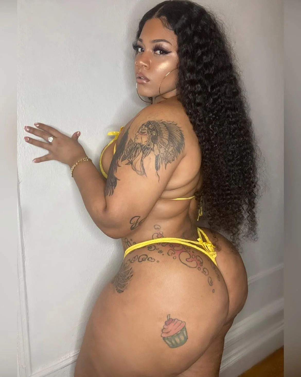 The sexy ebony queen Kim pt 1 image 14