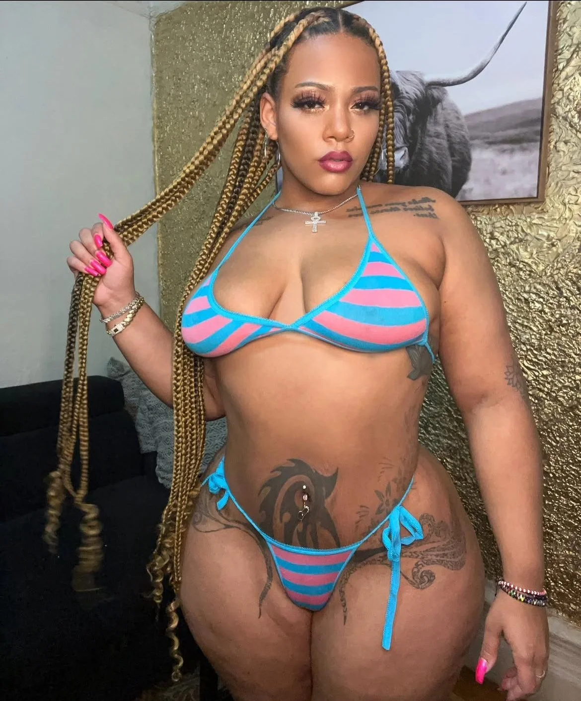 The sexy ebony queen Kim pt 1 image 15