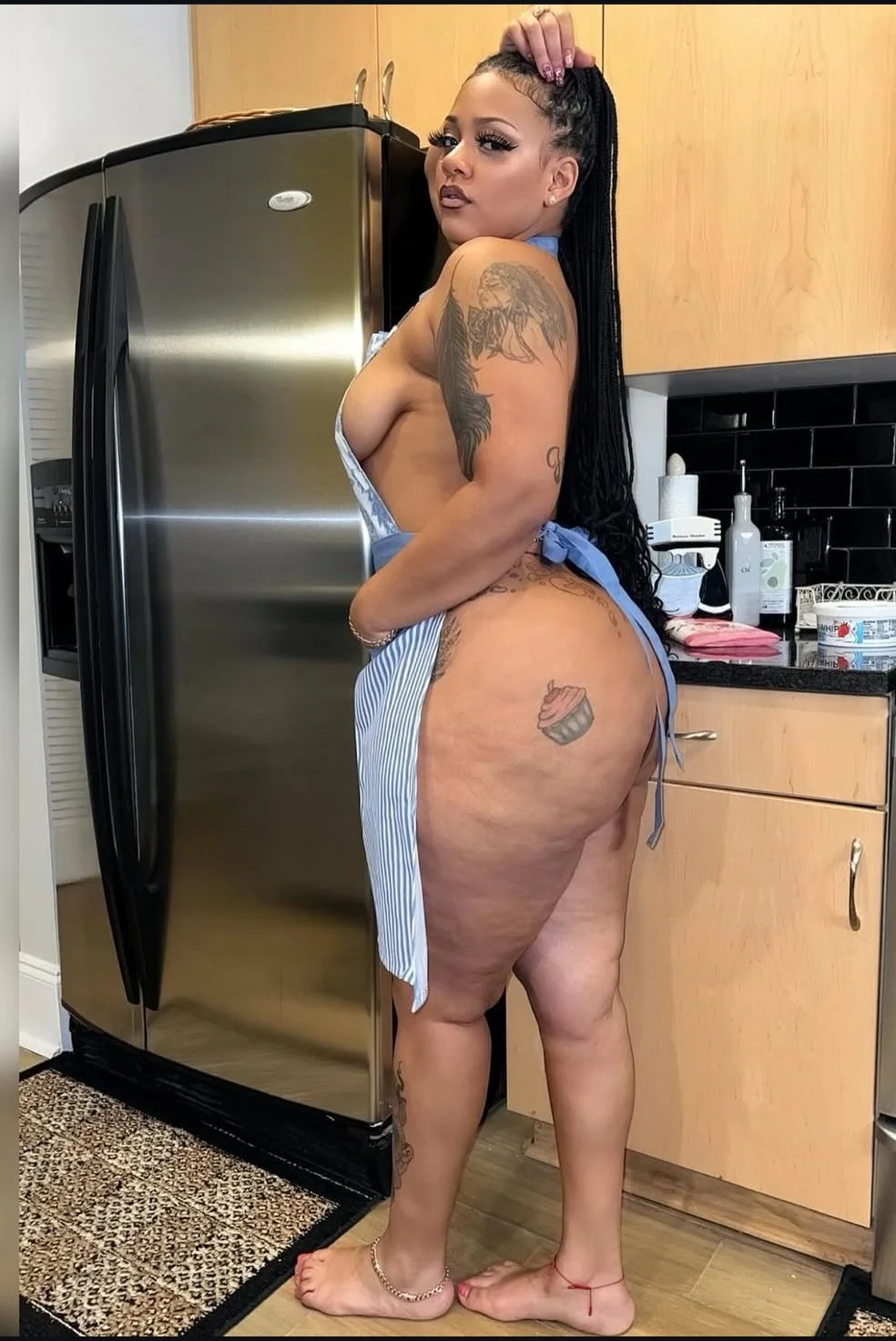 The sexy ebony queen Kim pt 1 image 24