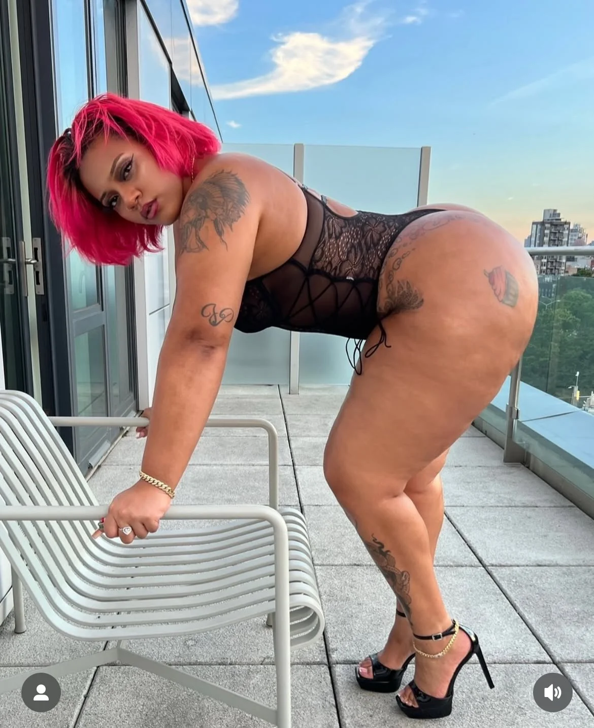 The sexy ebony queen Kim pt 1 image 31