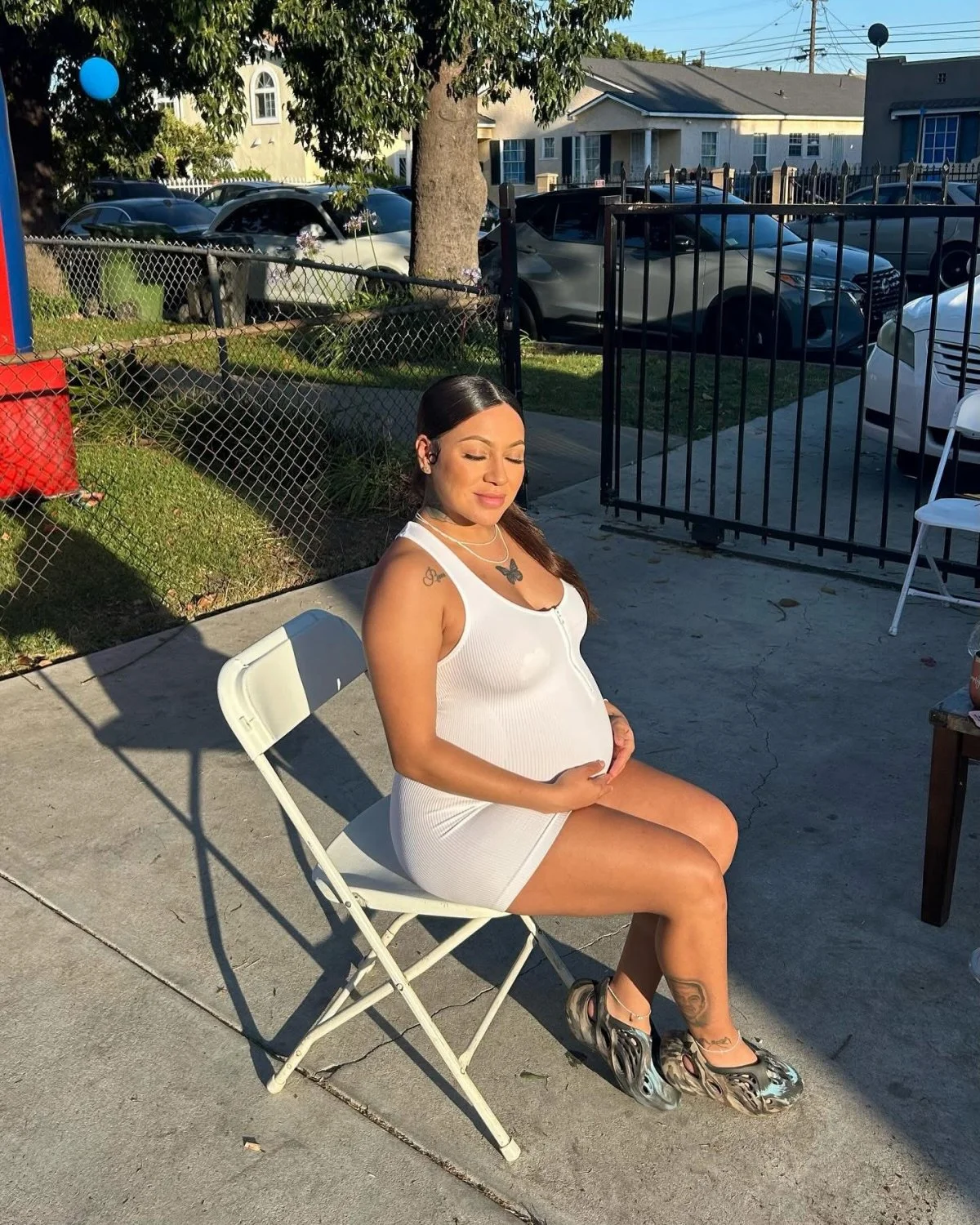 My coworker baby momma is fire with a slut face image 23