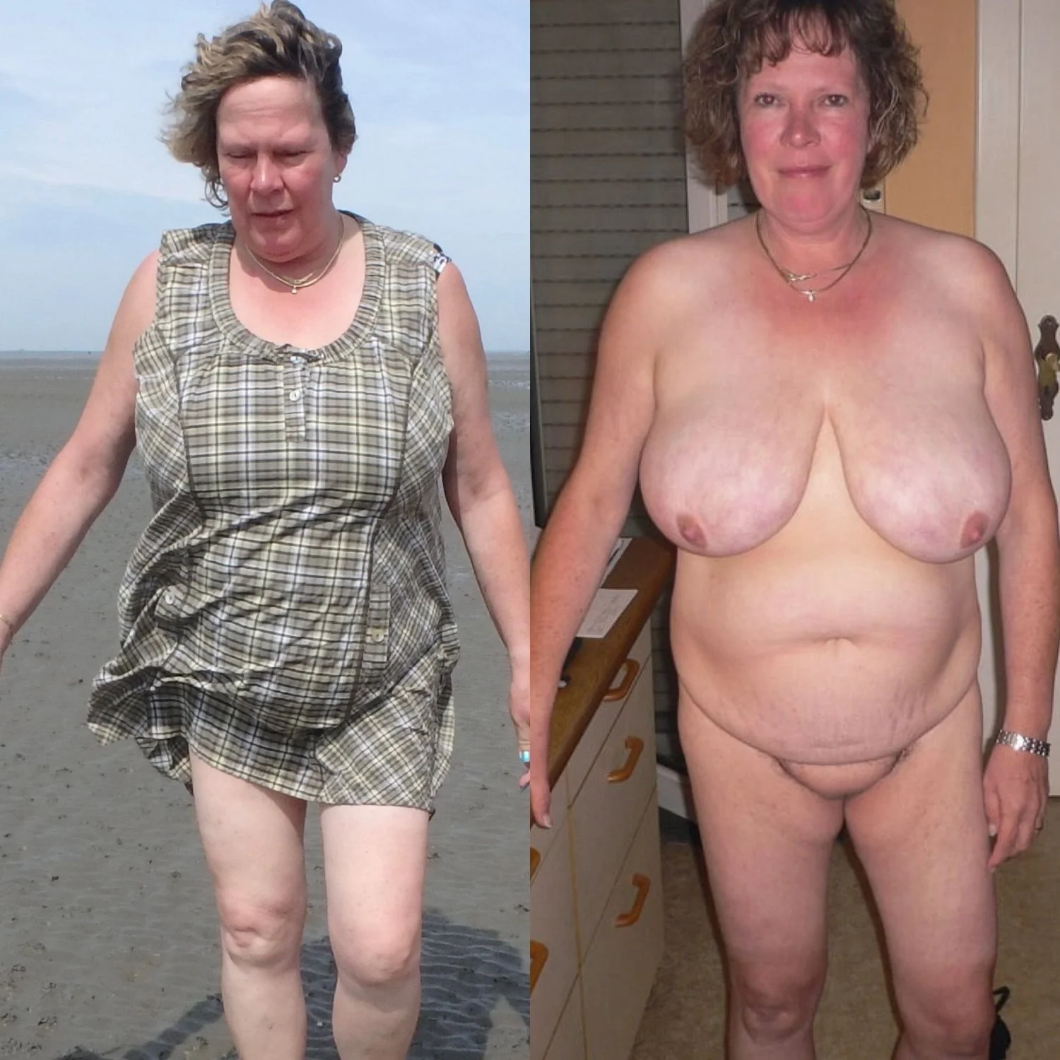 Dressed undressed image 4