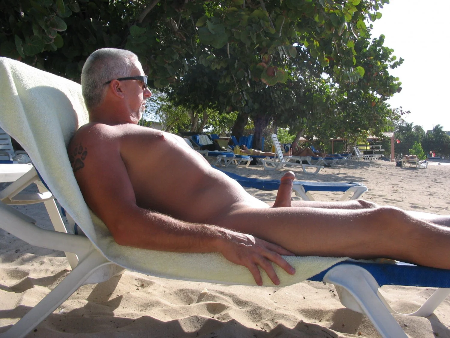Big cock nude in public image 3