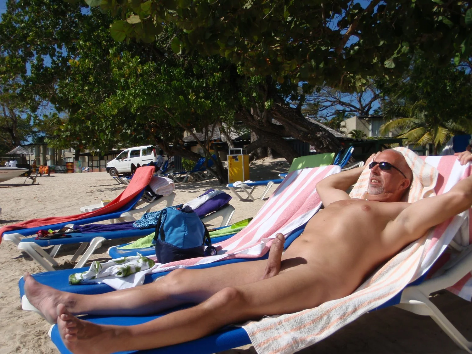 Big cock nude in public image 6