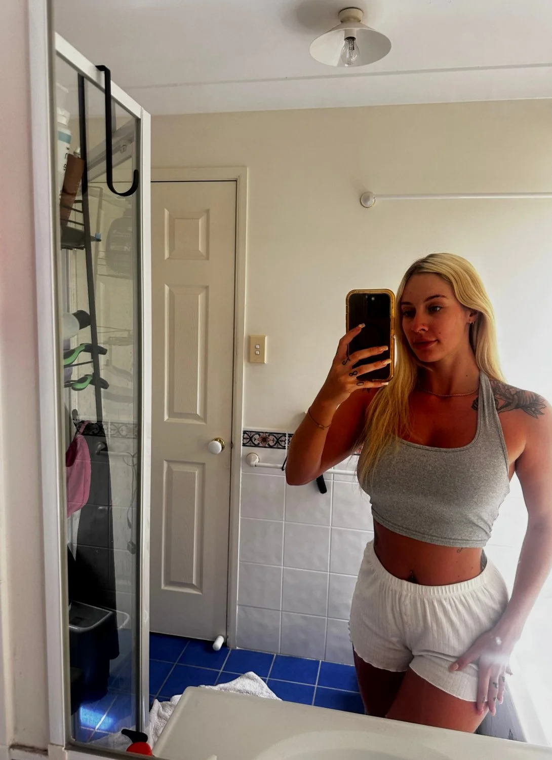Just a blonde girl that loves to get naughty image 2