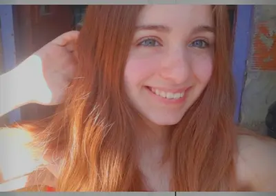 Novinha ruiva gostosa vazou na Net se exibindo! Putinha mandou nudes e foi vazada! Erome Brasil cover image