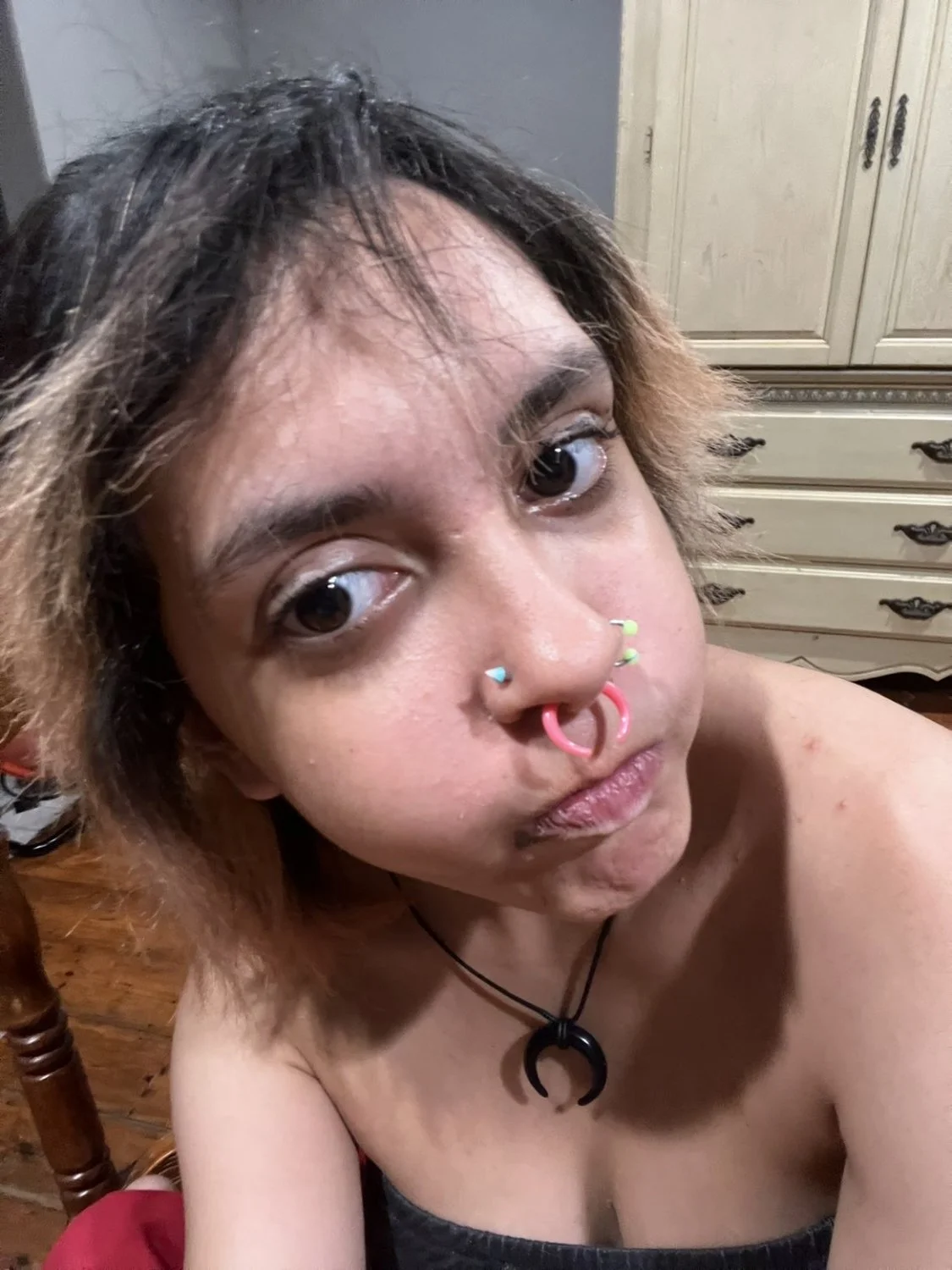 Emo slut gets freaky image 2