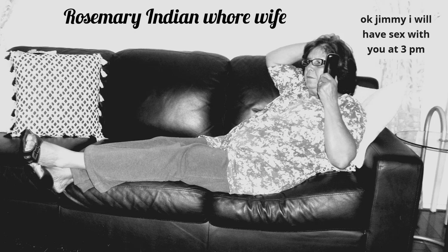 THE SAME PROSTITUTE (MY WIFE ) TODAY image 4
