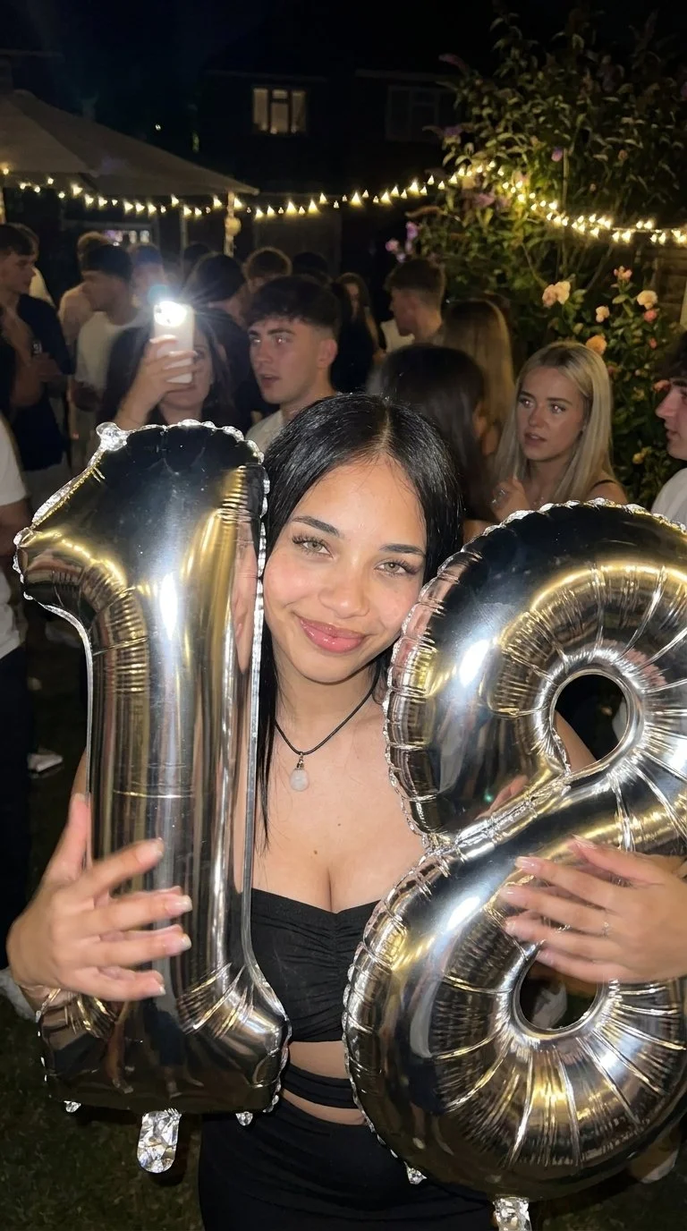 Horny Latina teen with a fat ass main image