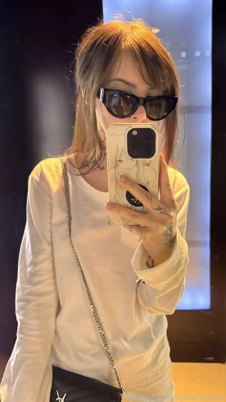 Stunning cute petite tiny emo egirl image 7