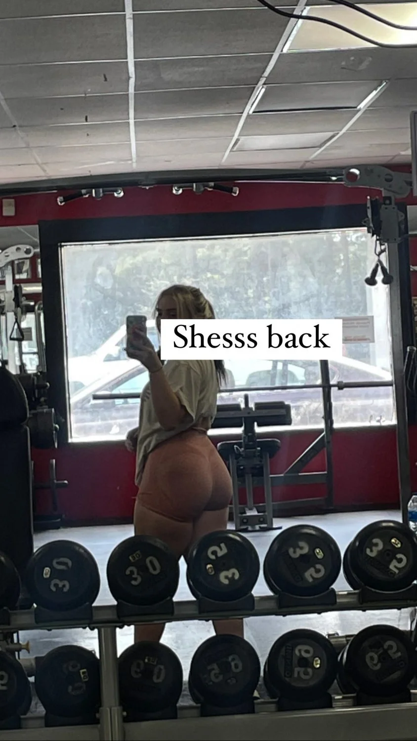Blonde hot gym slut image 8