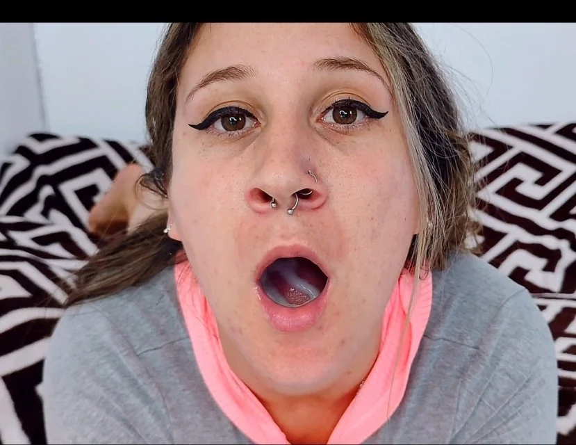 Latina Swallows all the cum main image