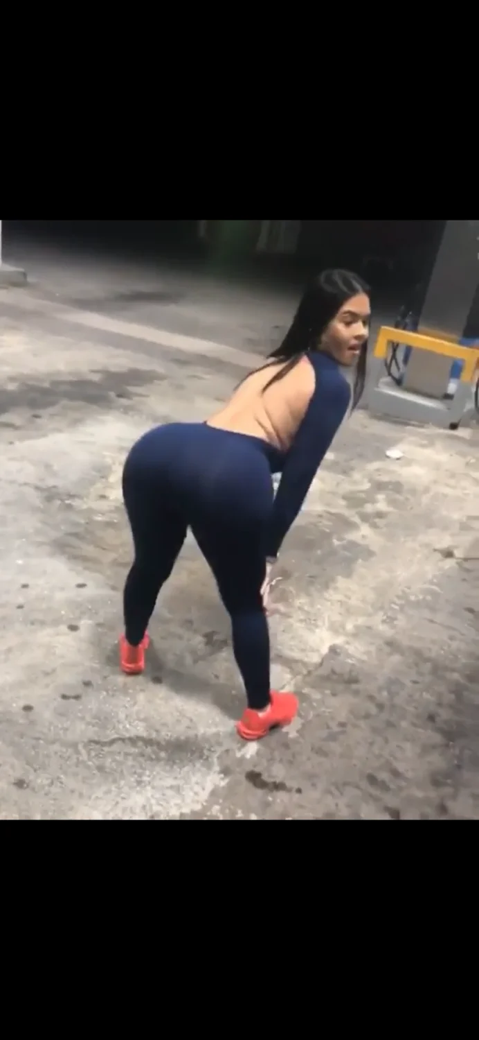 Sexy Latina dancing at gas station 🥵⛽️🔥 main image
