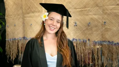 Cook Island uni grad Meilani cover image