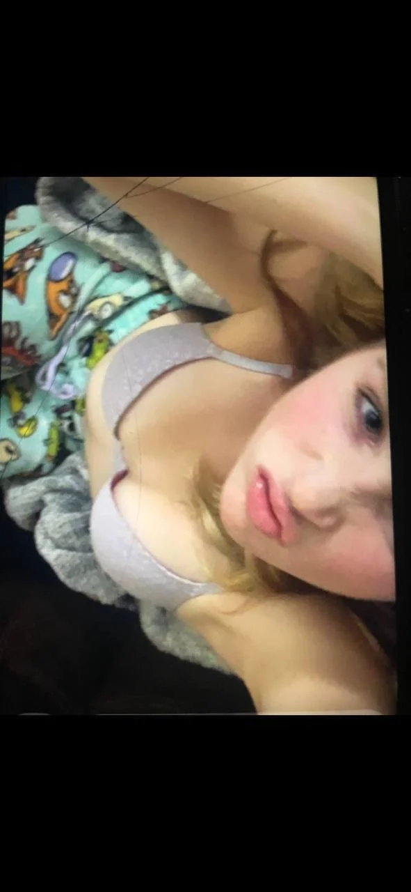 Slutty blonde ex gf masturbates image 10