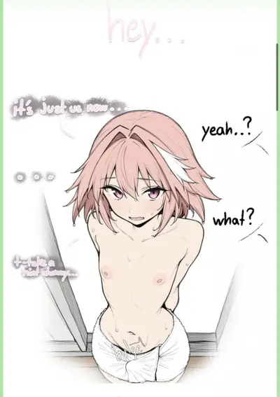 in the sauna with a..Femboy!" cover image