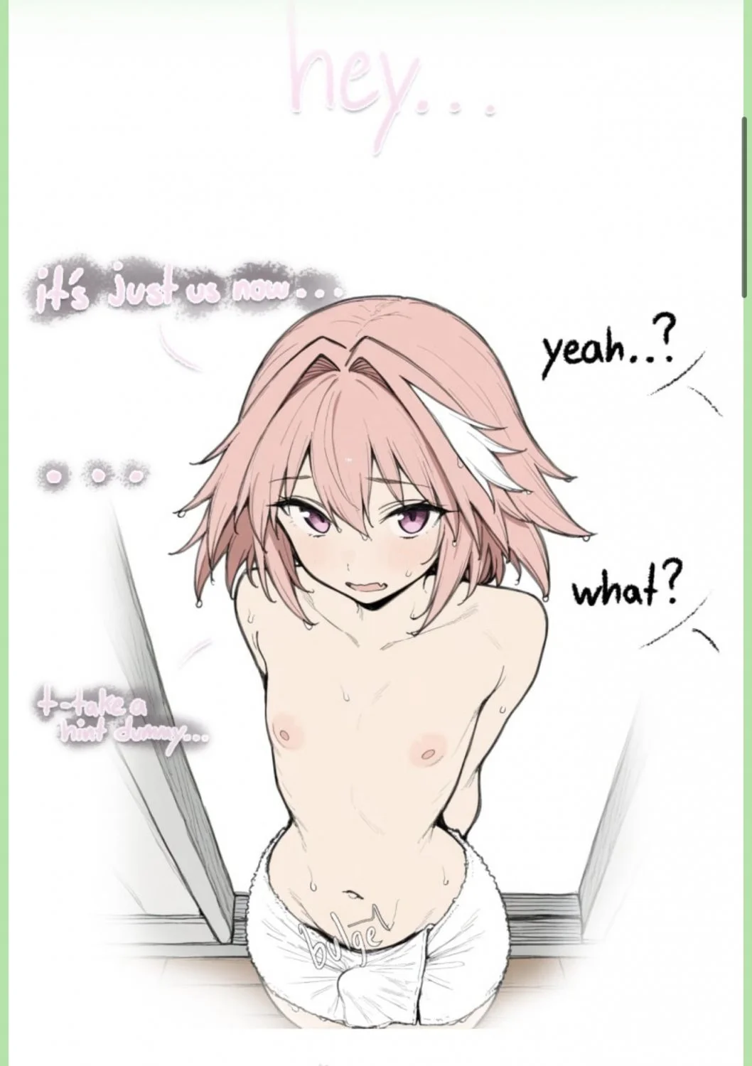 in the sauna with a..Femboy!" main image