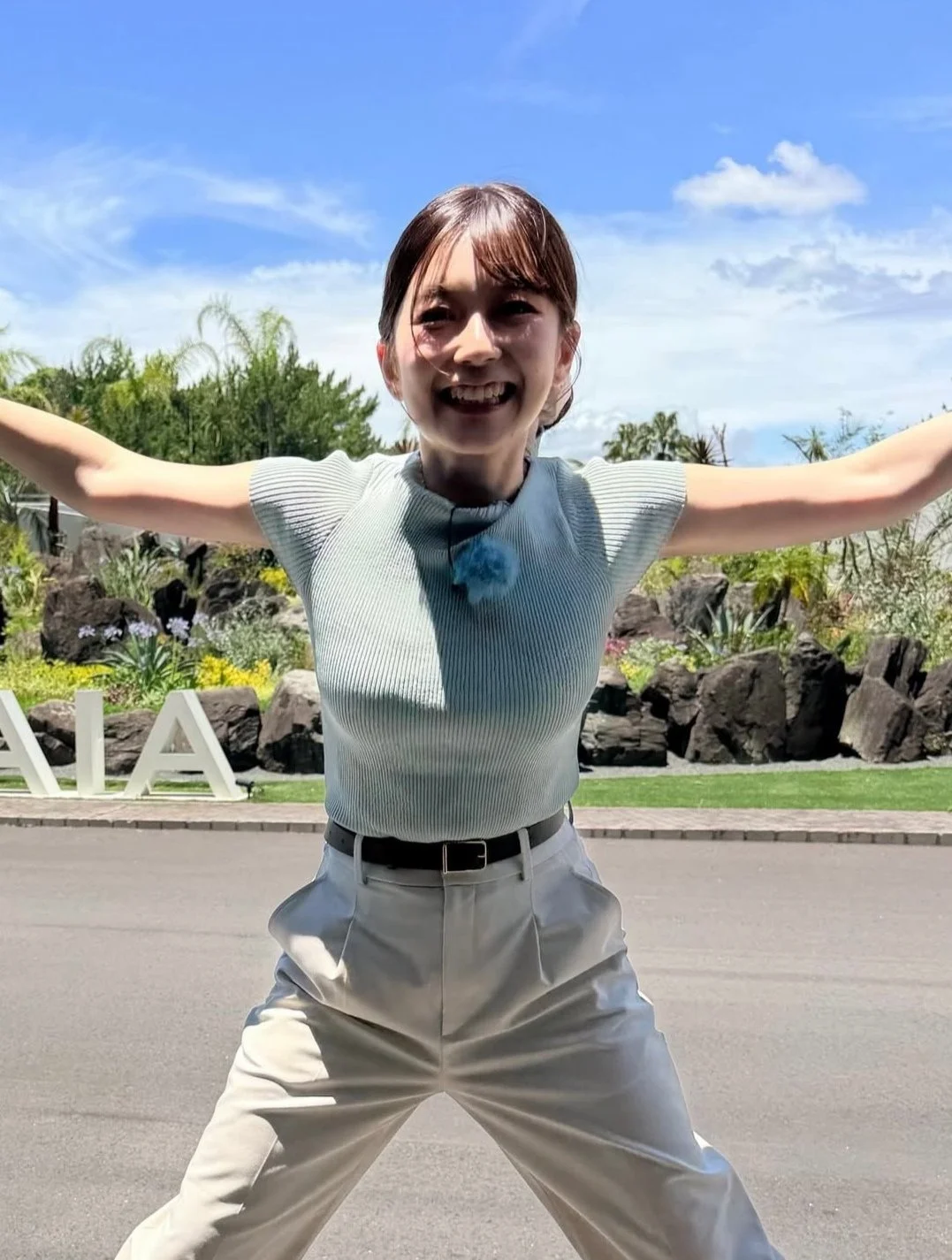 🔚Japanese　顔抜き　アナウンサー　渡辺舞音　ソフトエロ　一発やりたい image 25