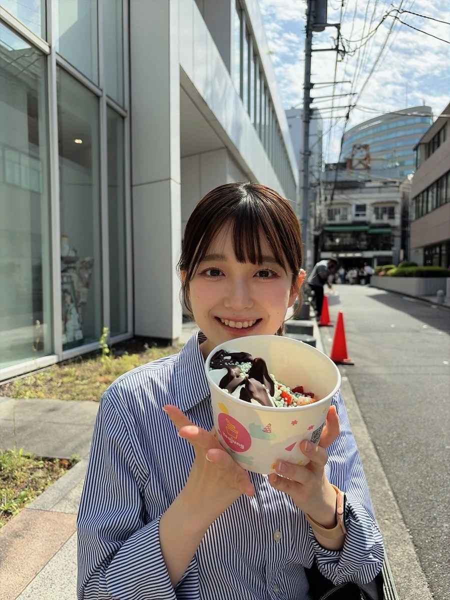 🔚Japanese　顔抜き　アナウンサー　渡辺舞音　ソフトエロ　一発やりたい image 4