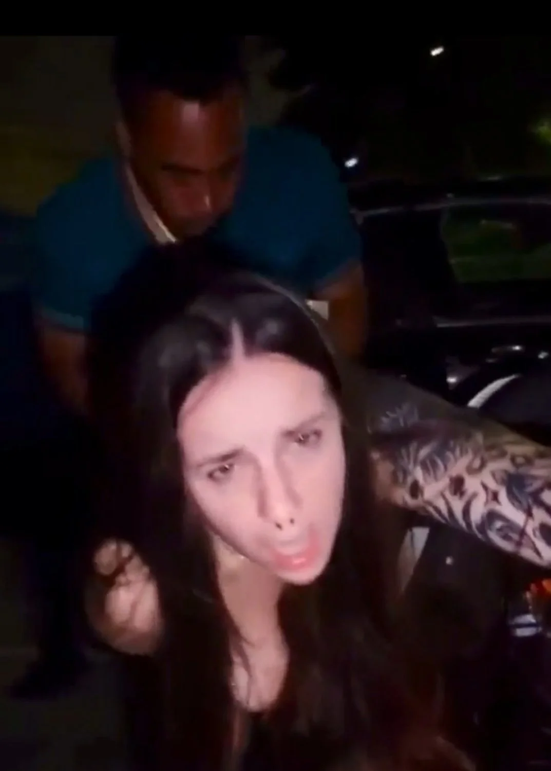 Racist White hoe after club in parki main image