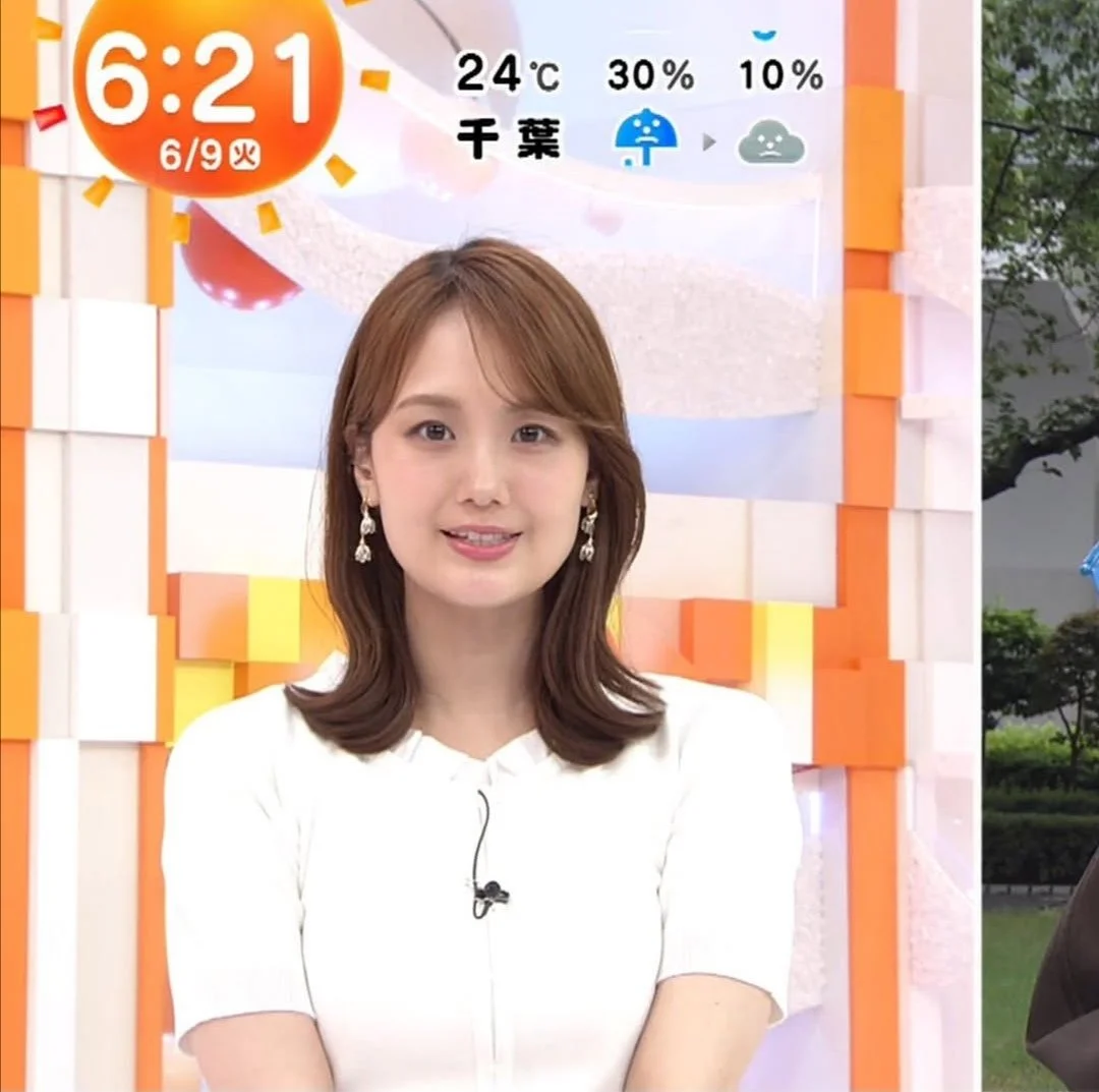 🔚Japanese　顔抜き　アナウンサー　井上清華　ソフトエロ　一発やりたい image 12