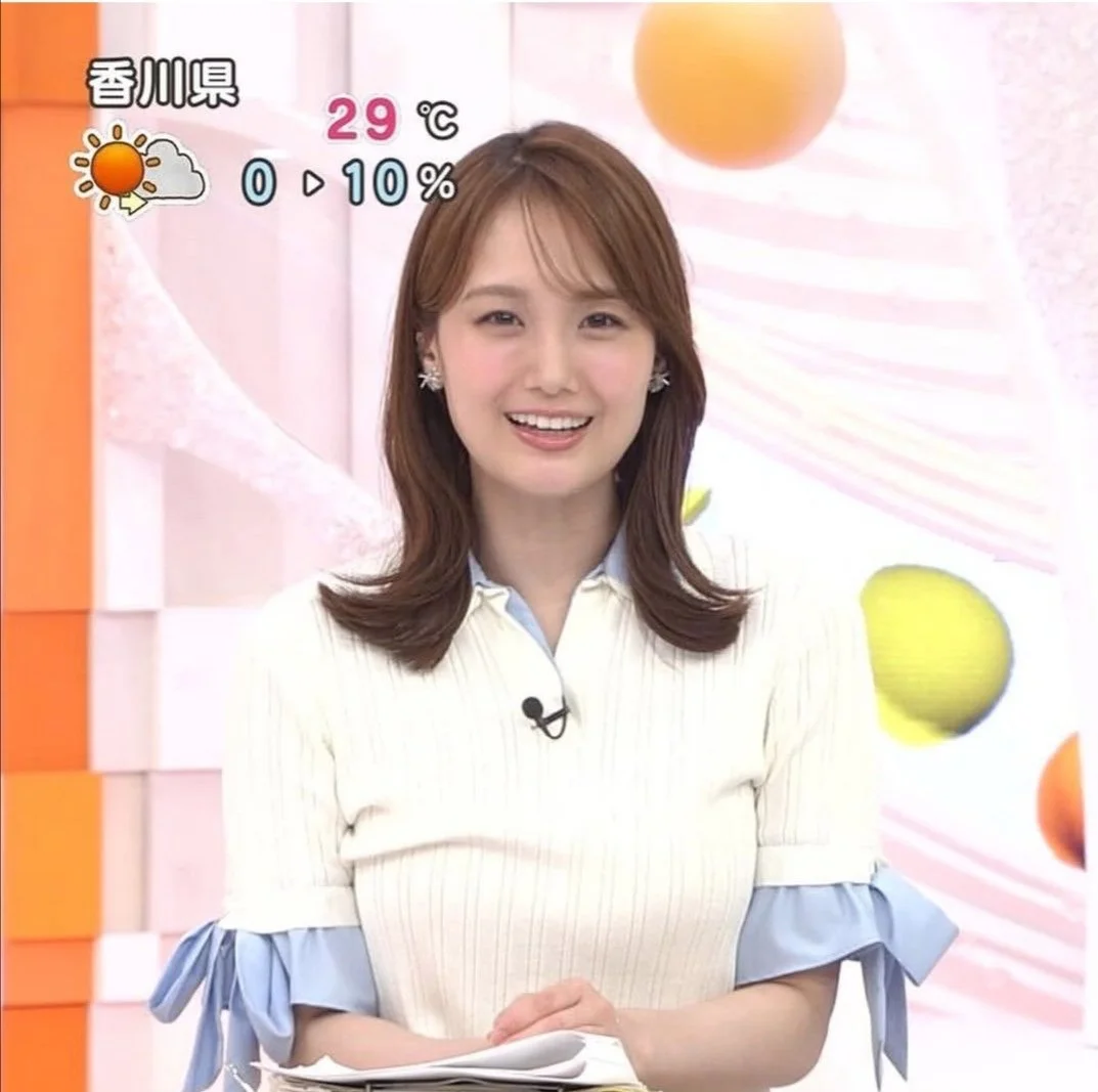 🔚Japanese　顔抜き　アナウンサー　井上清華　ソフトエロ　一発やりたい image 2