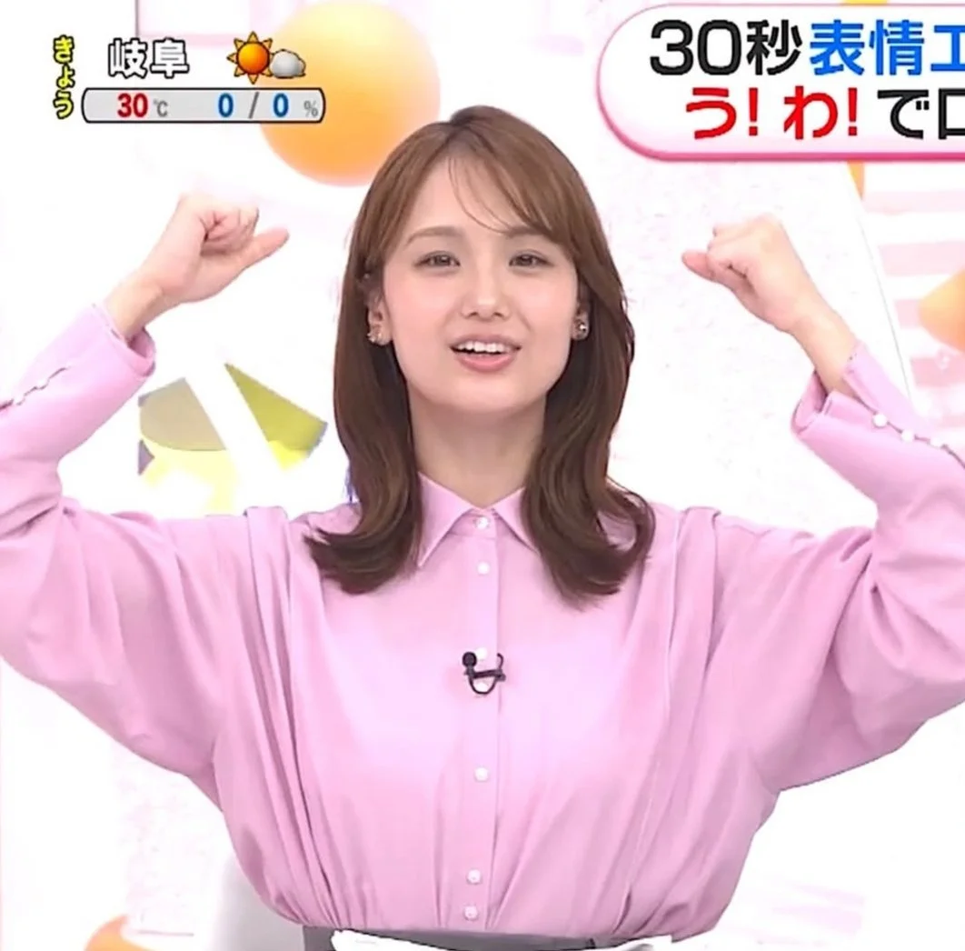 🔚Japanese　顔抜き　アナウンサー　井上清華　ソフトエロ　一発やりたい image 6