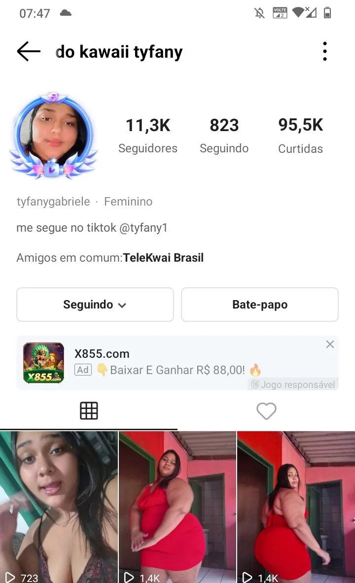 Vazou novinha Gordinha image 2