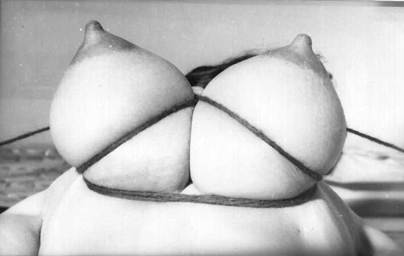 Huge Retro Tits Tied image 3