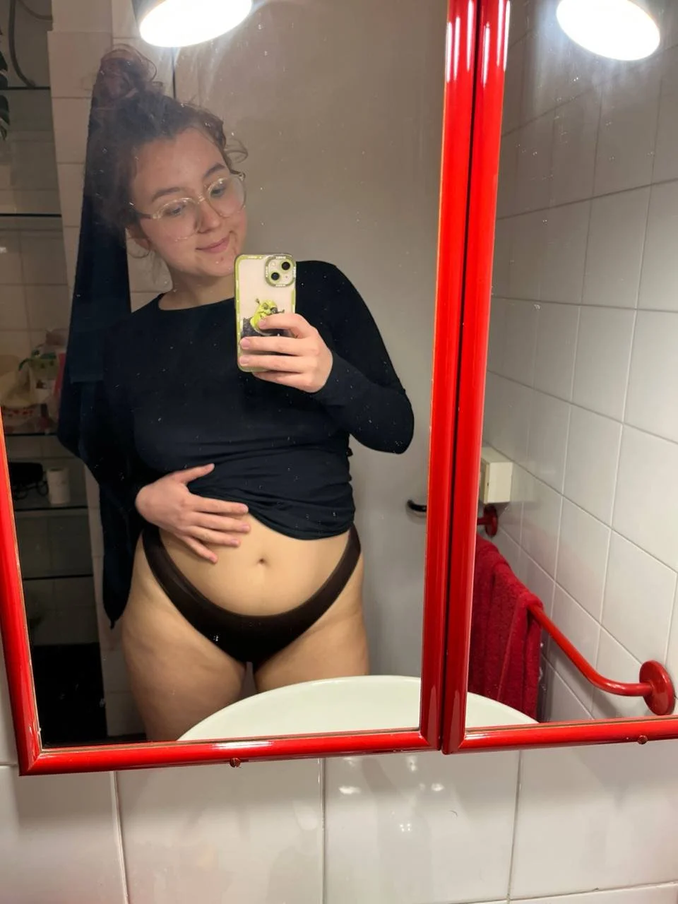 Just look at the ass on my slutty Czech whore image 32