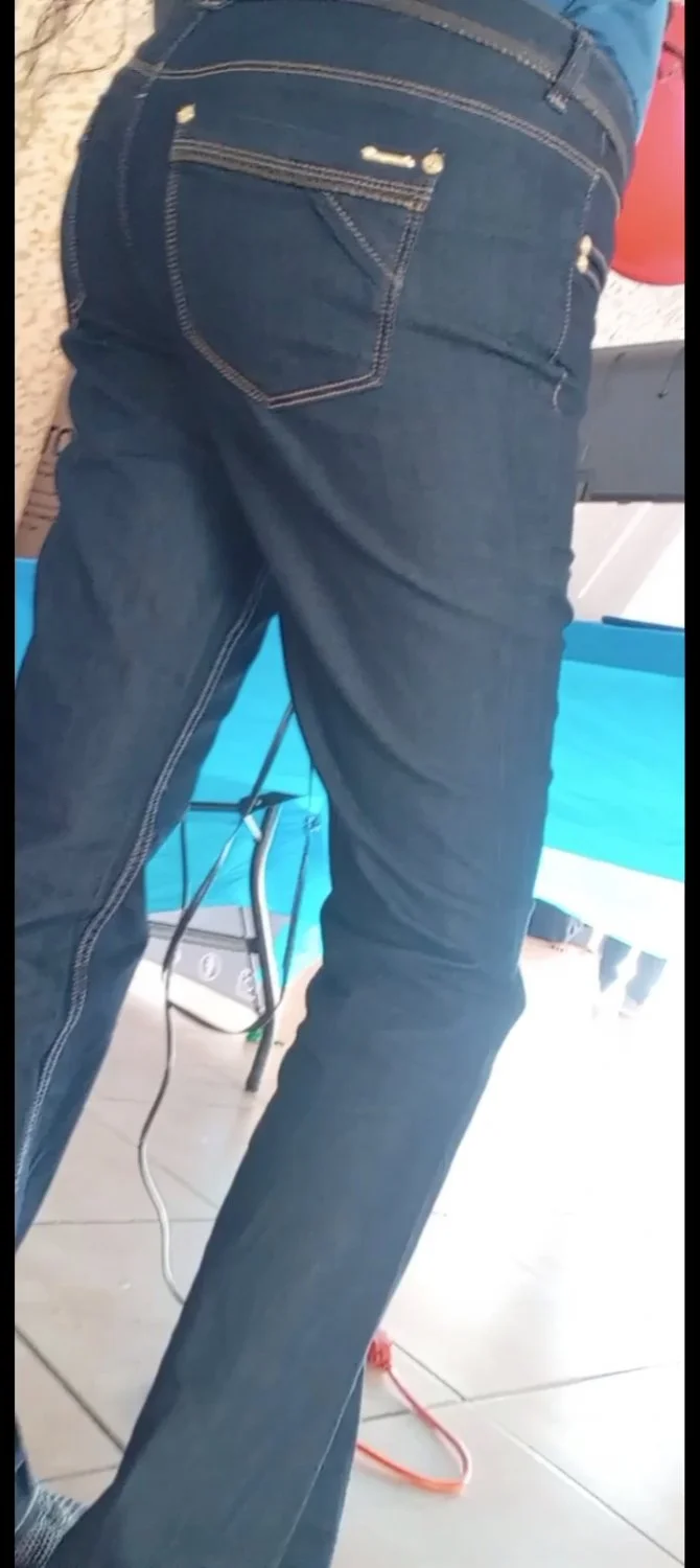 Sexy girl in jeans with perfect ass in public hot + fake nude ass image 19