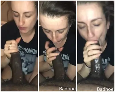 College chick knows how to suck BBC cover image