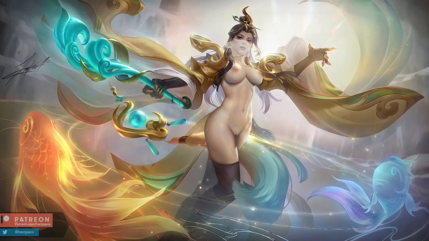 ml luo yi collector skin nude main image