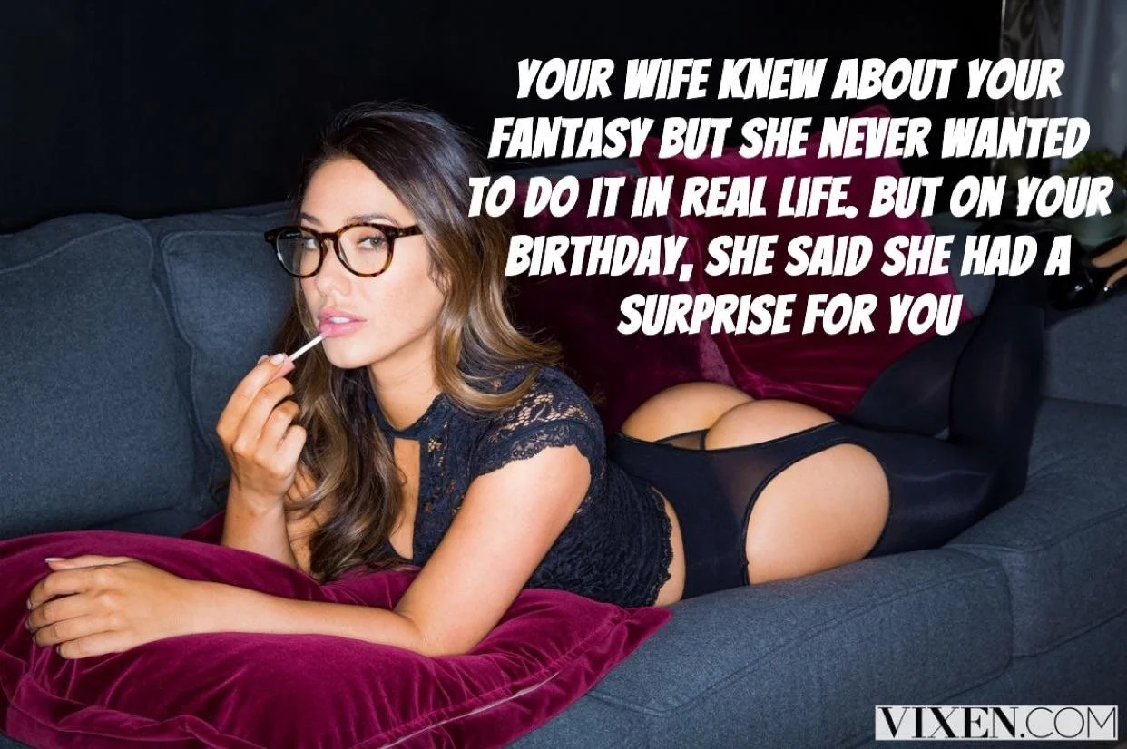 Hotwife Birthday Surprise Story main image