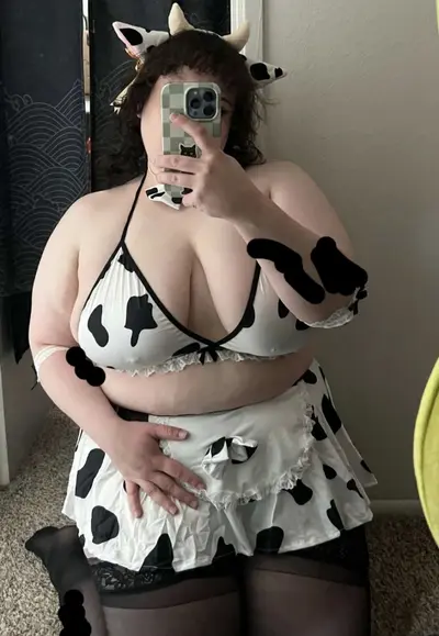 fat bbw slut teases bbc on snap cover image