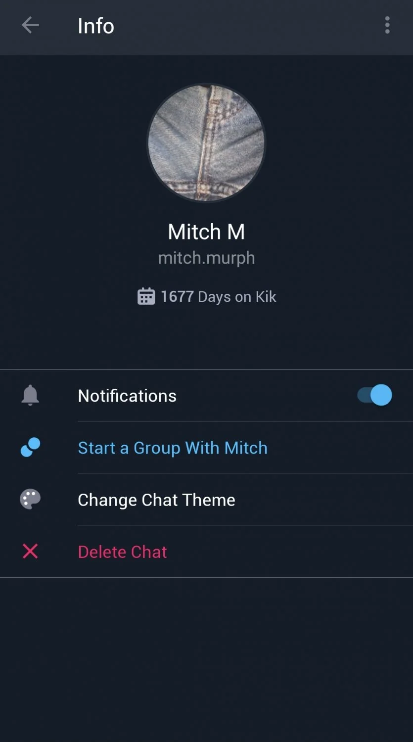 Cuck is nervous. Go to his kik and convince him to share more image 2