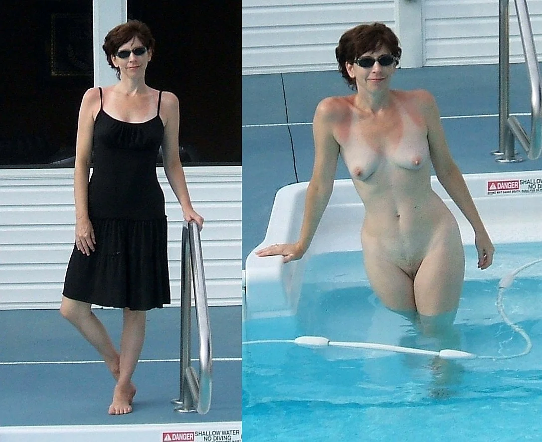 Dressed-Not Dressed Real Teacher & Cheating Slut image 15