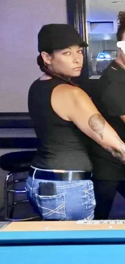 Bartender Ni’Col still reps what guys love the most….beer and big tits cover image