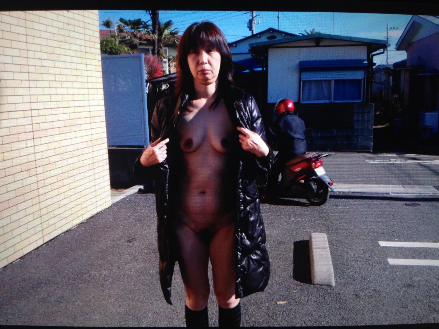 Japanese Exhibitionist wife Miyoko pt-2 image 39