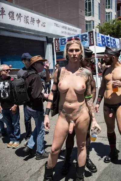 Tgirls transexual nude public cover image