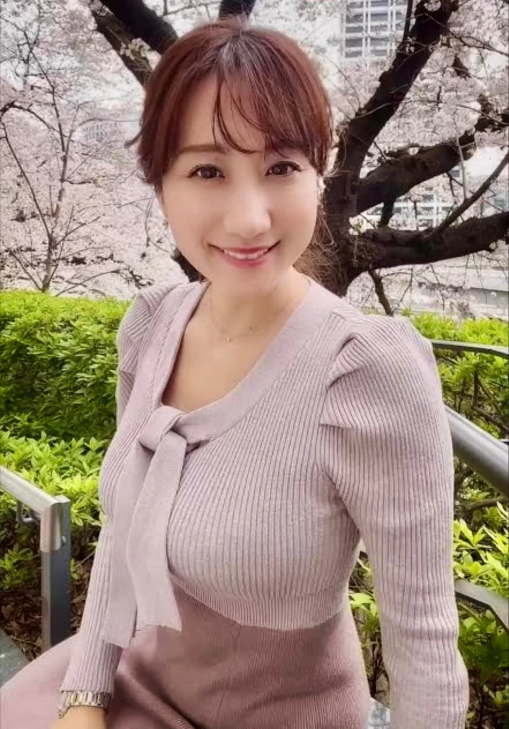 🔚Japanese　気象予報士　久しぶりに吉井明子　巨乳　乳抜き　エロス　一発やりたい image 2