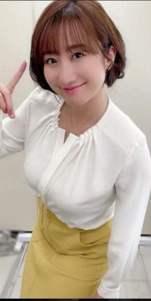 🔚Japanese　気象予報士　久しぶりに吉井明子　巨乳　乳抜き　エロス　一発やりたい image 9