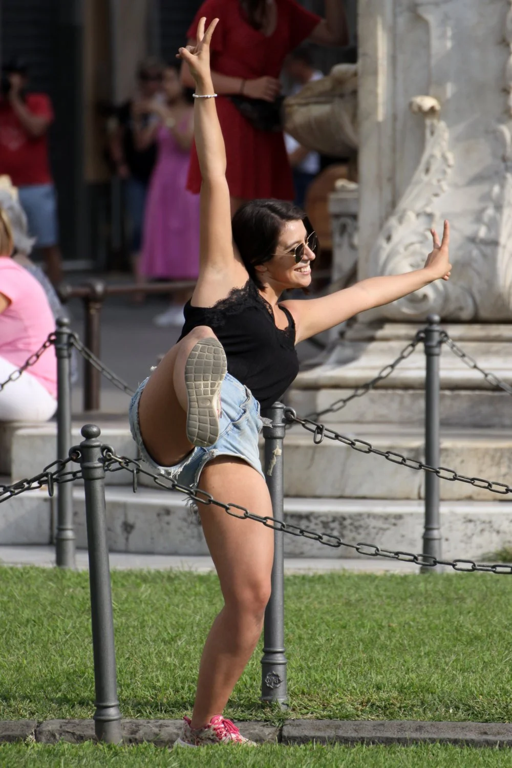 shorts show in famous place... main image