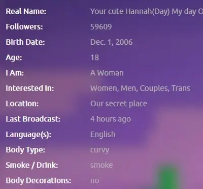 Hannah cover image