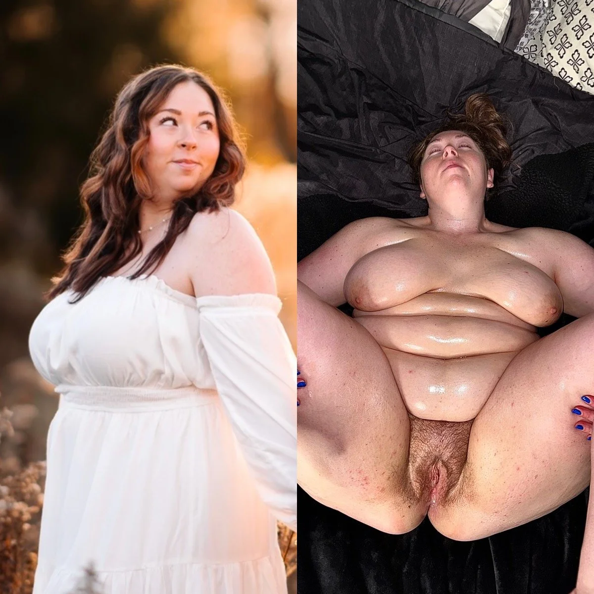 Fuckpig Abby spread eagle compilation. Kik: AtoZPawgAndC image 2