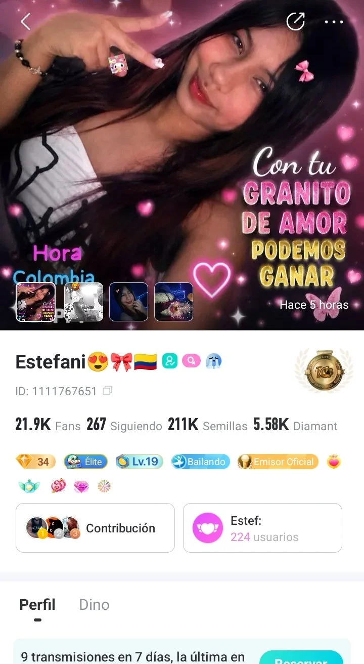 Bigo live - Estefania main image