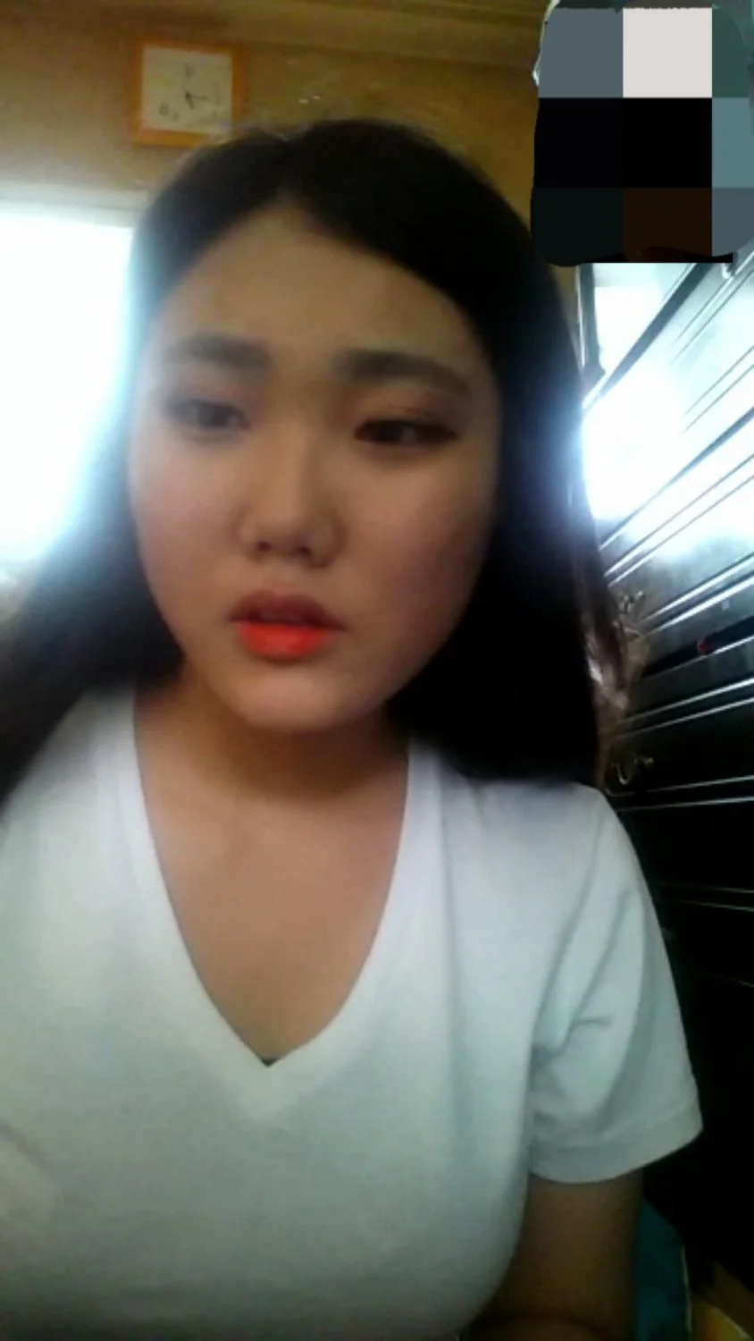Korean slut ex video call image 2