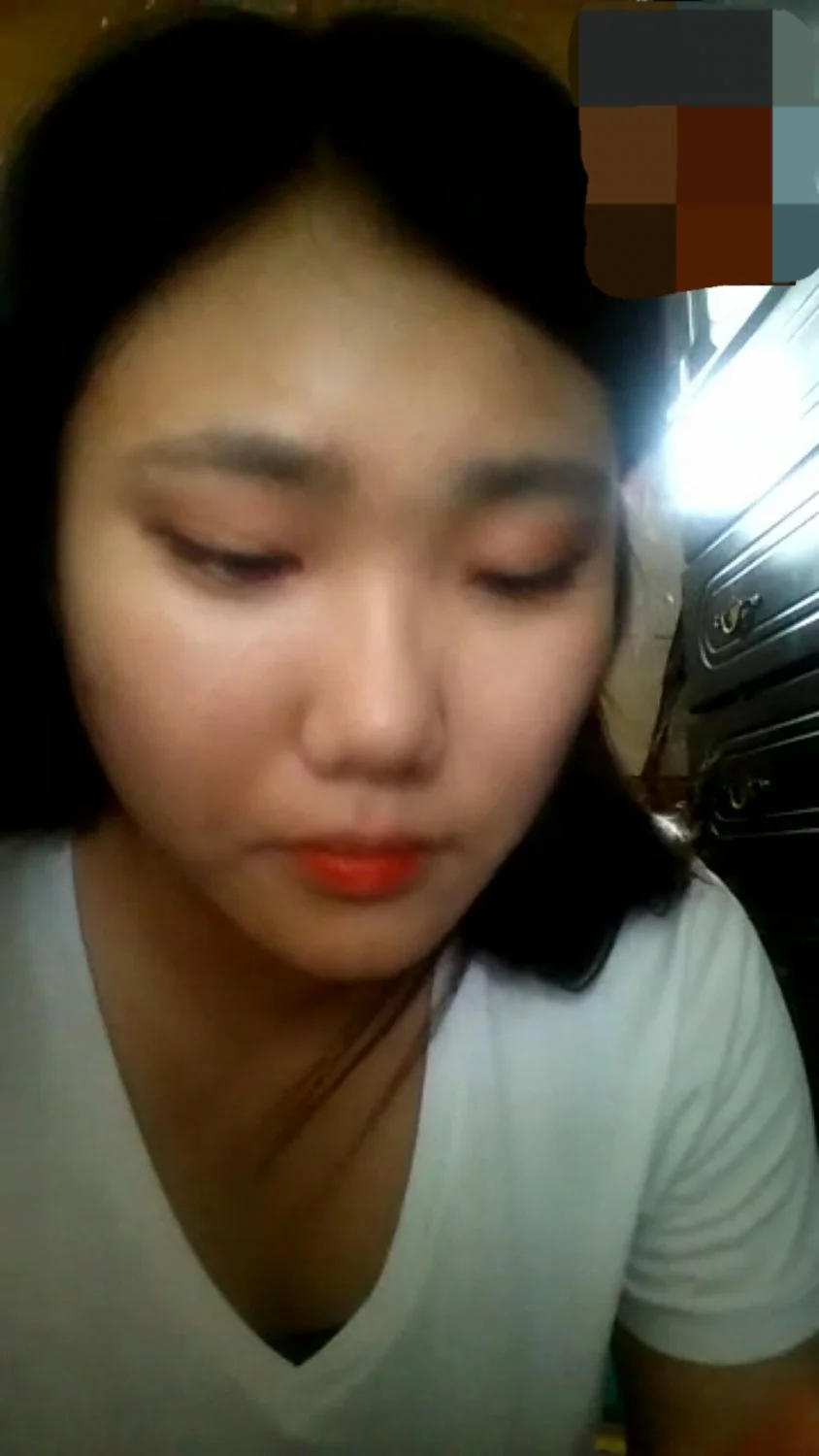 Korean slut ex video call image 4