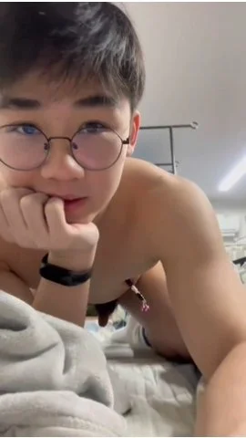 Adorable Korean boy shows off his tight hole 😮😍 image 1