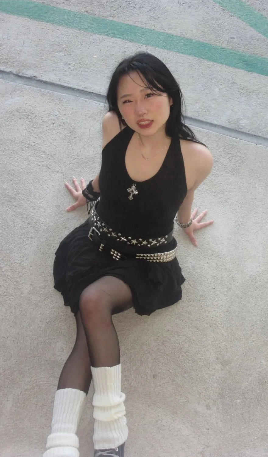 Petite 18 year old ABG slut image 5